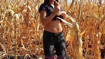 My Step-Brother Ejaculating In My Underwear As I Tend To The Crops At 60 Frames Per Second