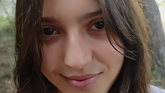 Forcing A Young Girl In The Woods And Ejaculating Inside