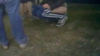Exhibitionist Peeing In Public For Your Pleasure