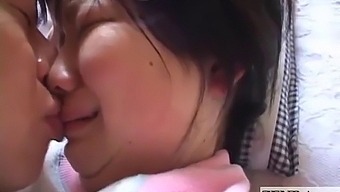 Young Japanese Schoolgirl Explores English Teacher'S Body In Sensual Way