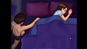 Teen With Big Natural Tits Gets Fucked In Her Own Bed