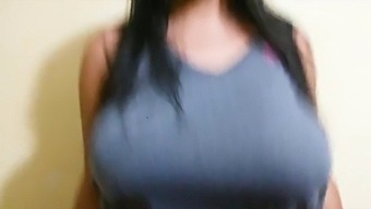 Amateur Teen With Natural Breasts Bounces And Twerks In Solo Video
