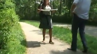 Intense Outdoor Fucking With A Mature Dutch Woman