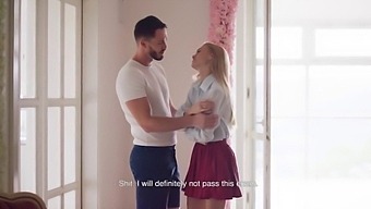 Skinny Nancy Gets A Hot Doggy Style From Her Teacher In Hd Video