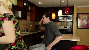 Blonde Milf Gives Handjob And Swallows Cum In Mouth