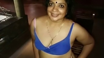 Desi Scene With Mallu Chechi And Massage