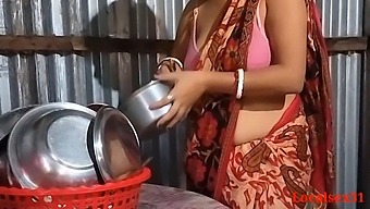 Indian Wife Has Sex In The Kitchen Of Their Village Home