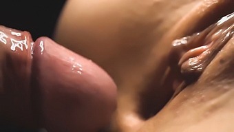 Detailed Video Of Intense Pussy Penetration And A Snug Creampie