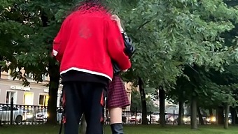Amateur Couple'S Intimate Restaurant Encounter Caught On Camera