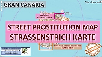 Map Of The Best Massage Parlors And Brothels In Las Palmas, Gran Canaria