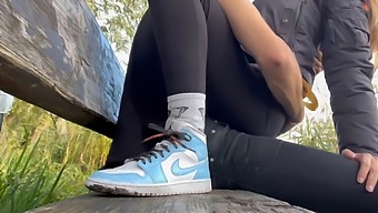 Amateur Teen With Big Ass Enjoys Public Playtime In Pov