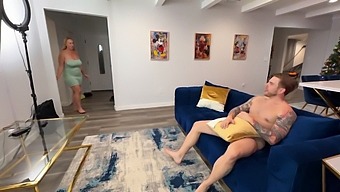 Lovely Lo And Milf Stepmom Enjoy A Threesome With Steve Rickz