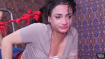 Violet Sky'S Facial After Intense Sex