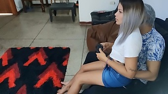 My Daughter-In-Law Visits And We Engage In Playful, Intimate Moments With A Sex Toy, Risking Her Parents' Discovery