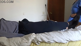 Muslim Maid Shocked By French Man'S Large Black Penis