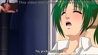 Teen Receives Help From Her Friend'S Penis After A Fall In This Uncensored Hentai Video