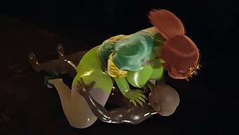 Princess Fiona, The Fairytale Princess Gets Cum Inside By An Orc In This 3d Porn Video