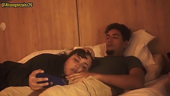 Intense Facial Cumshot On A Busty Latina Amateur