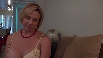 Stepson'S Fingers Bring Orgasm To Blonde Stepmother Brianna Beach