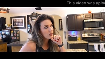 Beautiful Coco Vandi In Strip Poker Game With My Stepmother.